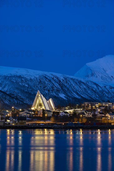 Ice Sea Cathedral at Blue Hour