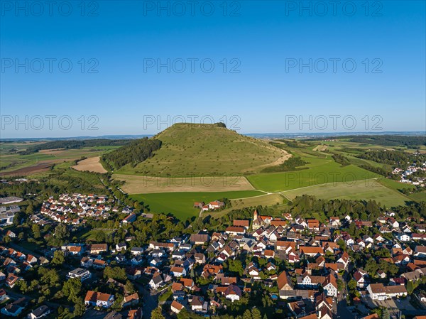 Mount Ipf near Bopfingen on the Ostalb