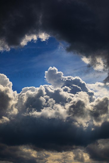 Dramatic cloudscape with