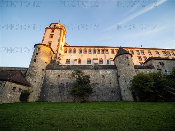 Marienberg Fortress in the evening light