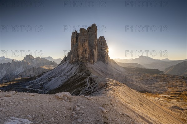 View of the Three Peaks from the Patternsattel