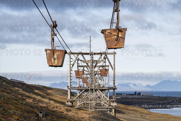 Historic coal cableway