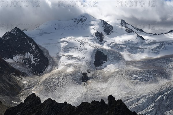 Wildspitze with Taschachferner