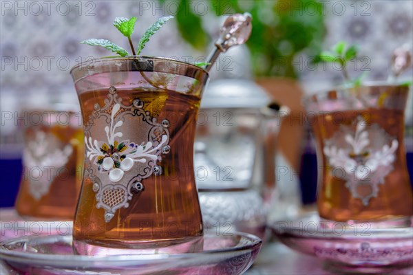 Moorish tea with mint