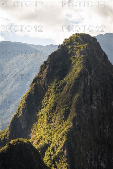 A view of Machu Picchu ruins