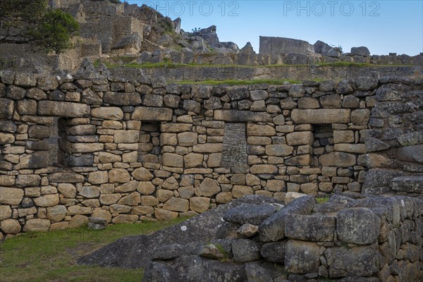 A view of Machu Picchu ruins