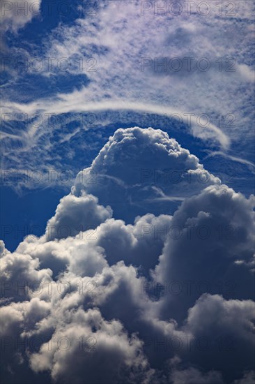 Dramatic cloudscape with