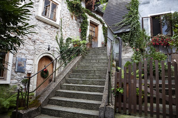 Alley in Hallstatt