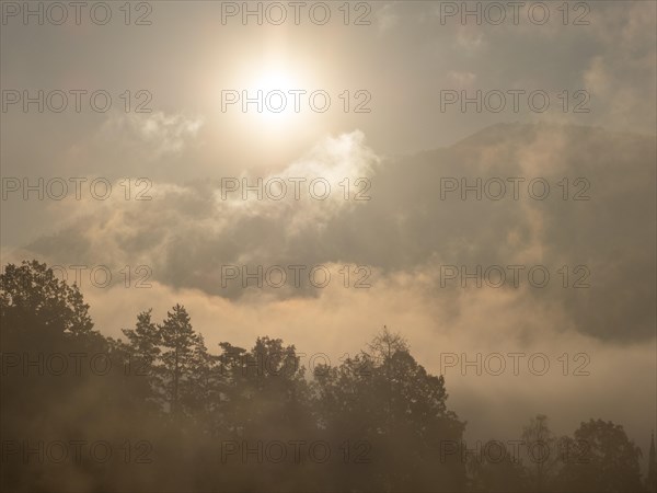 Morning clouds at sunrise