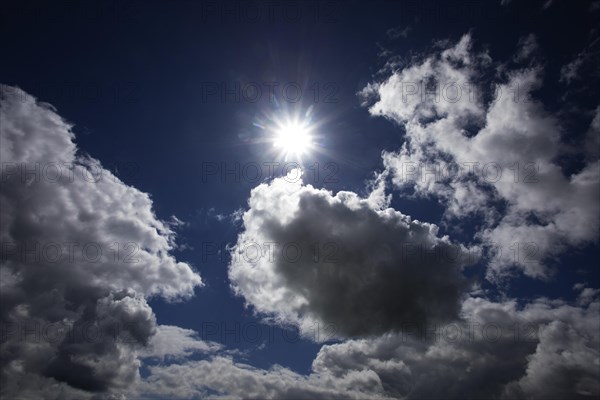 Dramatic cloudscape with