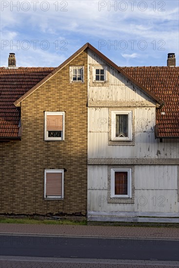 Old semi-detached house