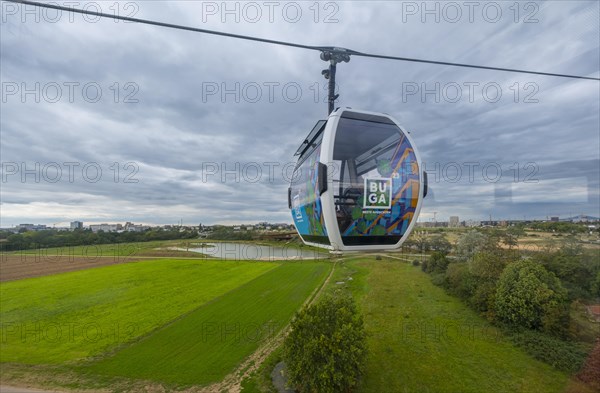 Cable car at the Federal Horticultural Show