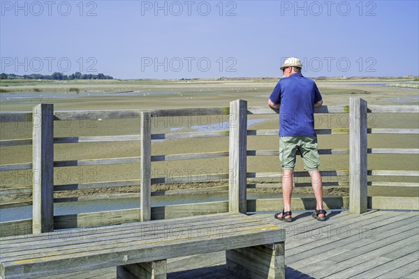 Elderly tourist