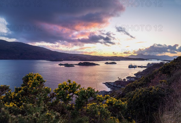 Sunset in Scotland