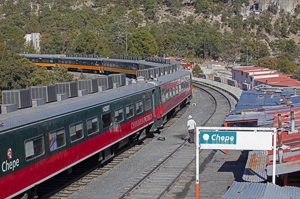 Tourist train of Chepe Express