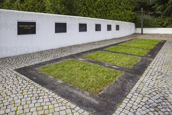 Future family grave of textile manufacturer Wolfgang Grupp and his family