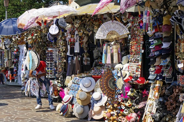 Souvenir stalls near St Mark's Square