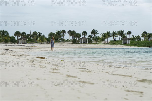 North Beach Beach of the private island of the cruise line MSC Cruises