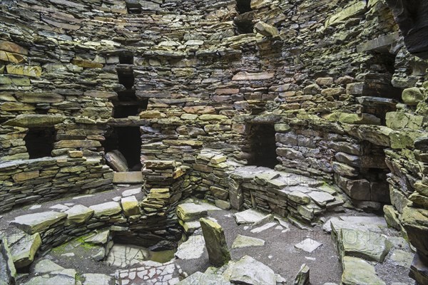 Interior of the Mousa Broch