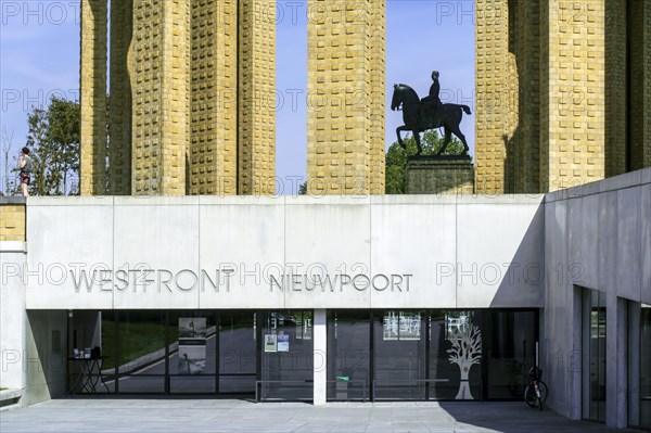 King Albert I Monument and visitors centre Westfront Nieuwpoort