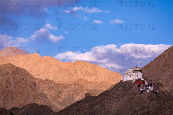 Namgyal Tsemo Gompa Monastery on Tsenmo Hill