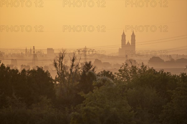 Magdeburg Cathedral at sunrise