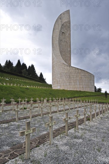 The Monument to the Departed at Natzweiler-Struthof