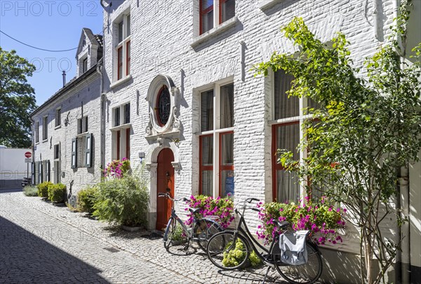 Traditional 17th century beguine's house in the Large Beguinage