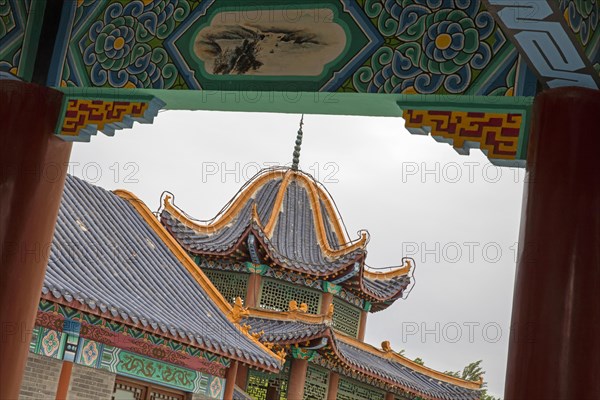 Entrance Pavilion on site of the Muslim Kings of Hami