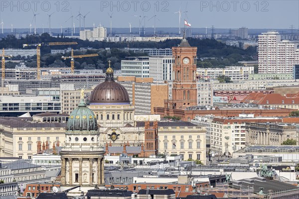 View of the eastern part of the capital