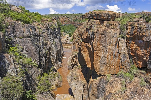 Bourke's Luck Potholes near Moremela marks the beginning of the Blyde River Canyon