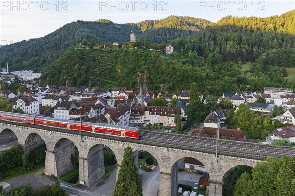 City view Hornberg in the Black Forest