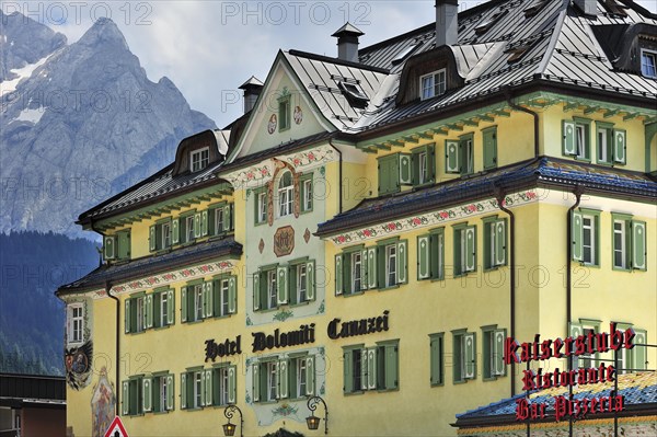 Hotel at Canazei in Trentino