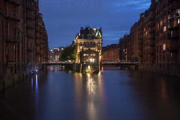 Moated Castle in the Speicherstadt