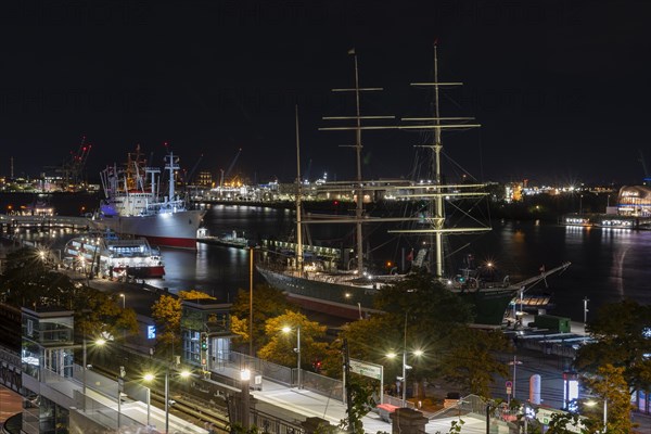 Historic sailing ship Rickmer Rickmers