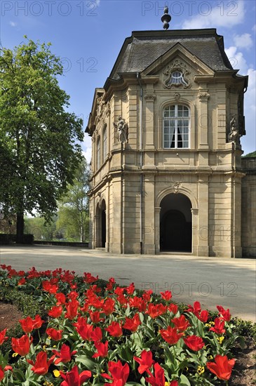 The rococo pavilion and municipal park at Echternach