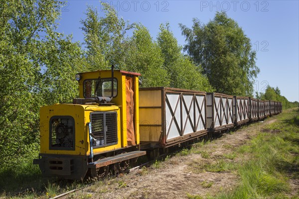 Peat train at Totes Moor