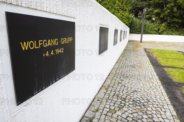 Future family grave of textile manufacturer Wolfgang Grupp and his family