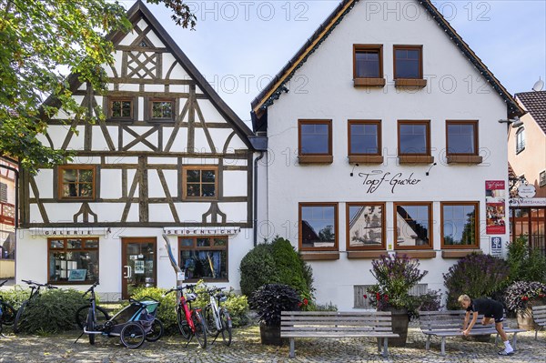 Half-timbered house on the market square