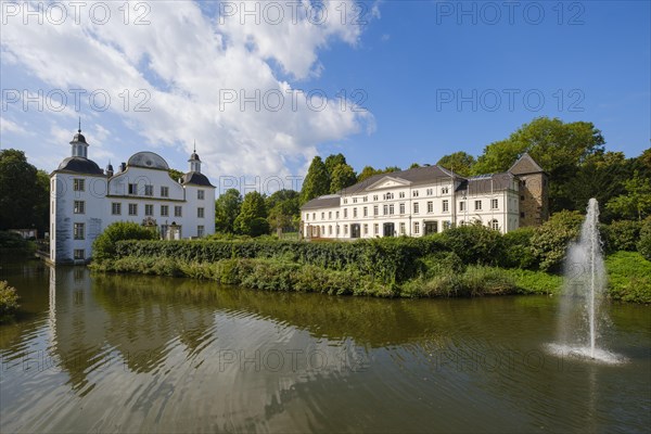 Borbeck moated castle with former inn