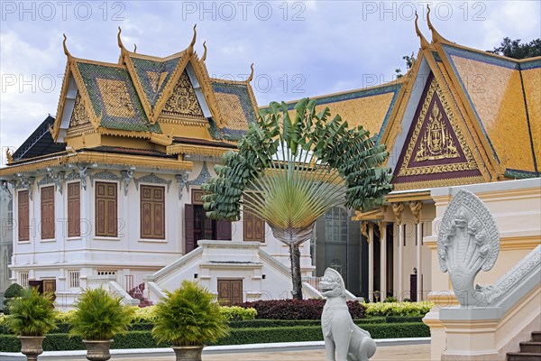 19th century Royal Palace of Cambodia in Chey Chumneas in Phnom Penh