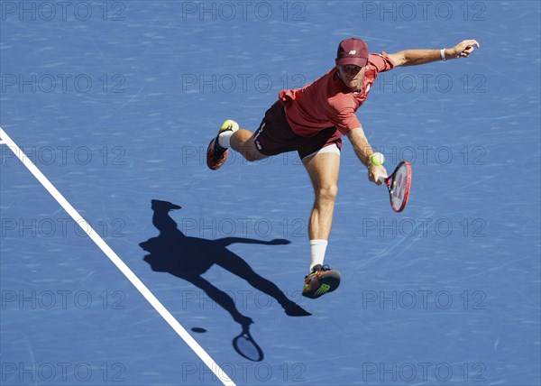 Tennisspieler Tommy Paul USA in Aktion bei den US Open 2023