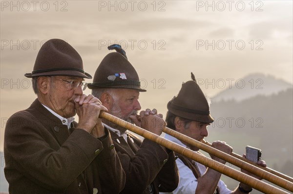 Alphorn blowers