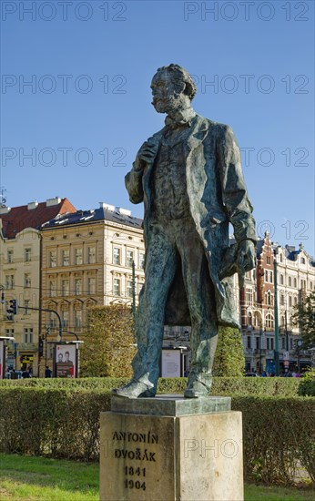 Statue of Antonin Dvorak at the Rudolfinum