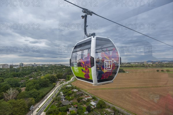 Cable car at the Federal Horticultural Show