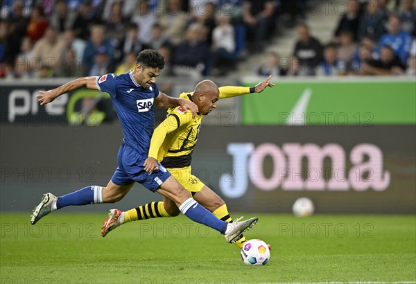 One-on-one fight Ozan Kabak TSG 1899 Hoffenheim