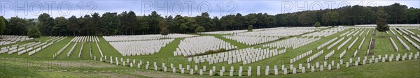 First World War One graves at the Etaples Military Cemetery