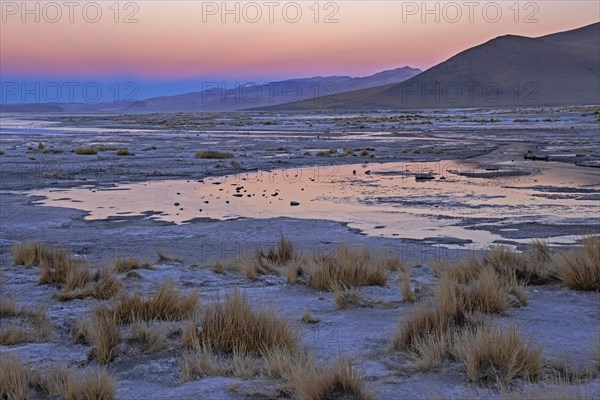 Laguna Polques at sunset