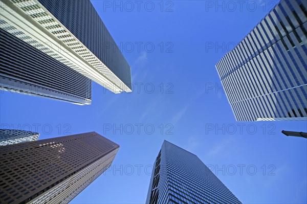 Skyscrapers in Shinjuku Tokyo Japan