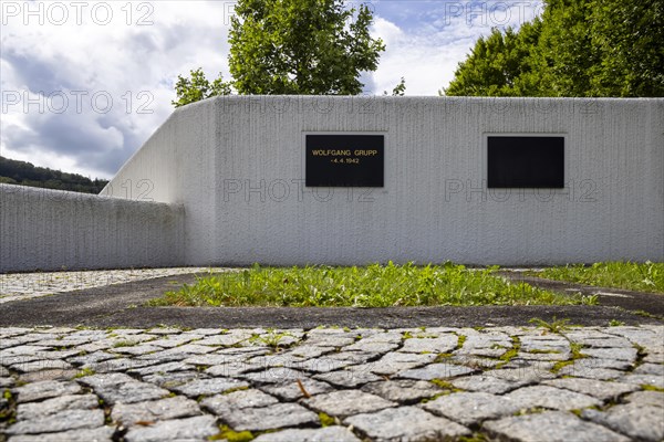 Future family grave of textile manufacturer Wolfgang Grupp and his family